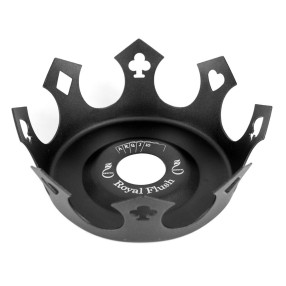 Prato Crown Coroa Zenith Royal Flush Black Preto