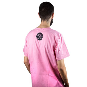 Camiseta ArguileBr Rosa Logo Preta