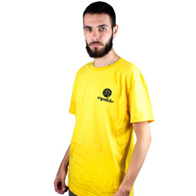 Camiseta ArguileBr Amarela Logo Preta
