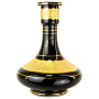 30cm Vaso Narguile Bless Lamp Genie Grande Preto e Dourado