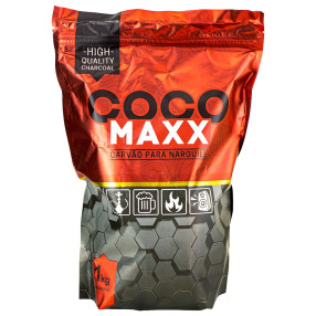 Carvão Narguile Coco Maxx Hexagonal 1kg