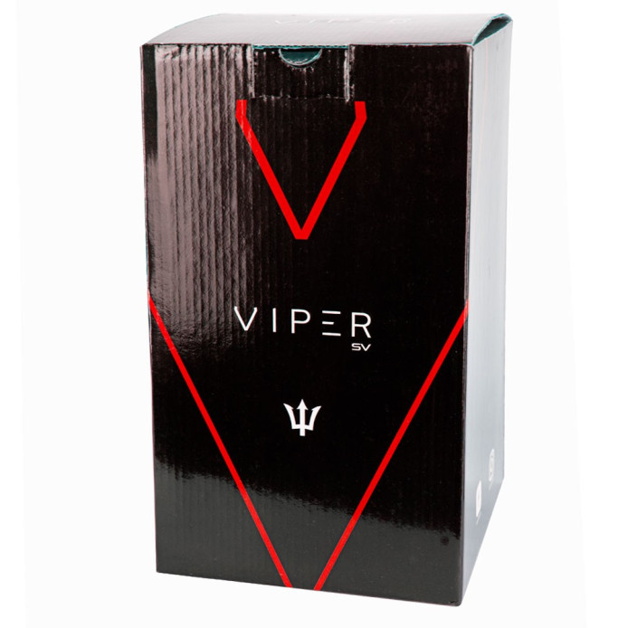 Narguile Triton Viper SV Completo Vermelho Com Caixa
