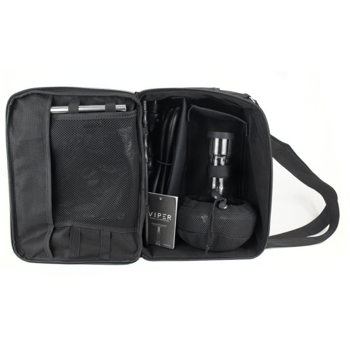 Narguile Triton Viper Completo Black Preto Limited Edition Edição Limitada Rosh Alusi Kiso com Bolsa Bag