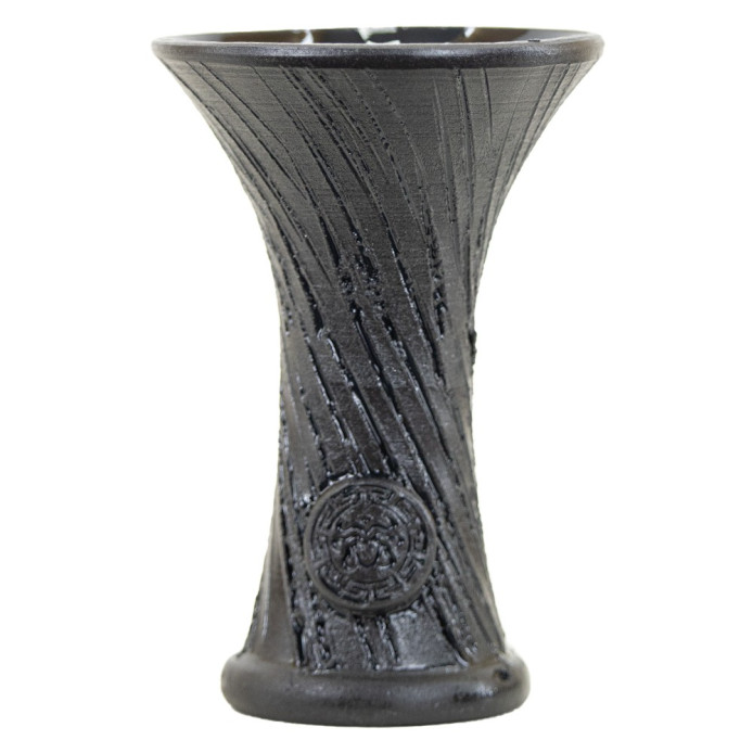 Ceramica Rosh Narguile Medusa Bowl Kronos Preto + Furador