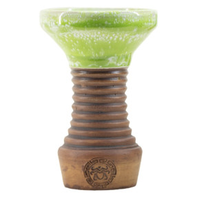 Ceramica Rosh Narguile Medusa Bowl V3 Verde Claro