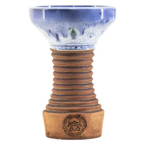 Ceramica Rosh Narguile Medusa Bowl V3 Branco Azul