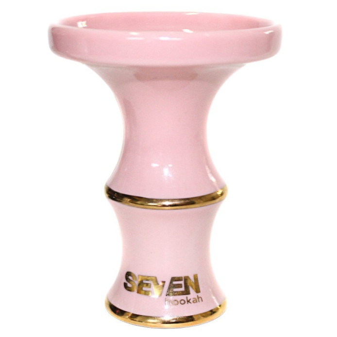 Ceramica Rosh Narguile Seven Bowl Gold Edition Rosa